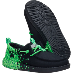 Minecraft X HEYDUDE Wally Funk Youth Creeper