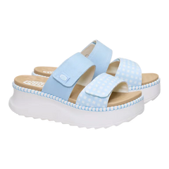Delray Slide Gingham