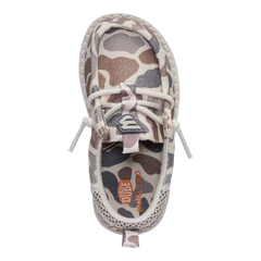 HEYDUDE X BURLEBO Wally Funk Toddler Deer Camo