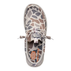HEYDUDE X BURLEBO Wally Funk Deer Camo