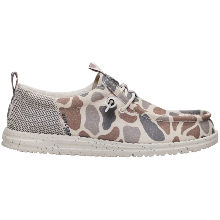 HEYDUDE X BURLEBO Wally Funk Deer Camo